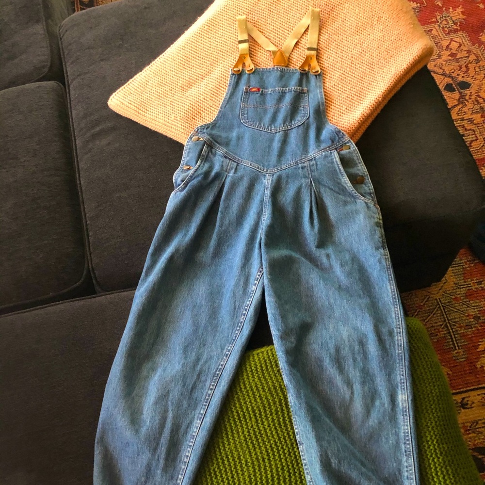 Vintage 80s lee overalls